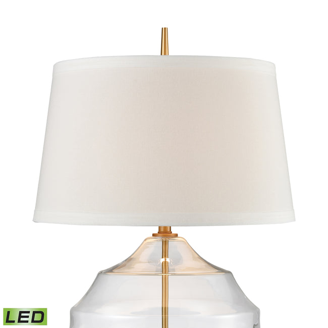 D4319-LED - Nest 33'' High 1-Light Table Lamp - Clear - Includes LED Bulb