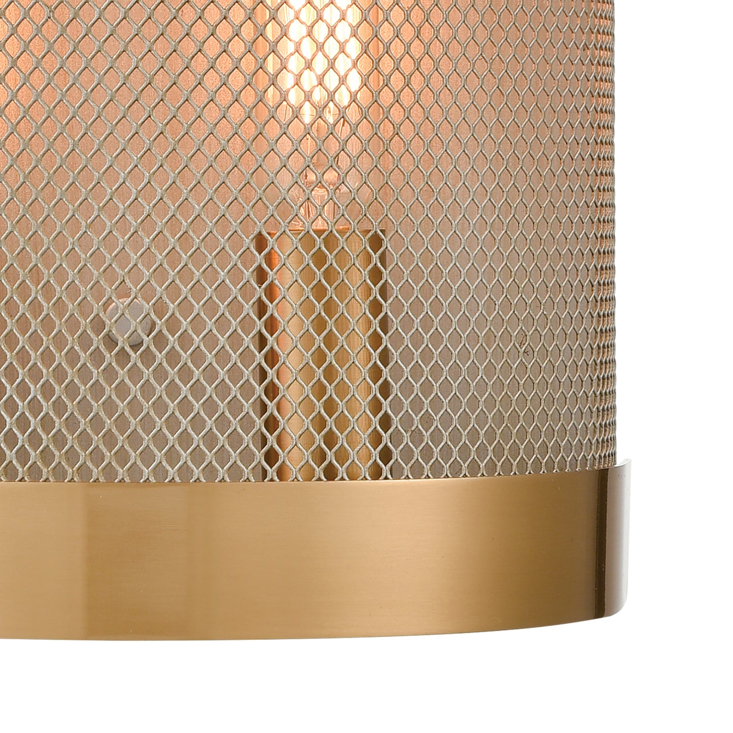 D4335 - Line in the Sand 8'' High 2-Light Sconce - Satin Brass