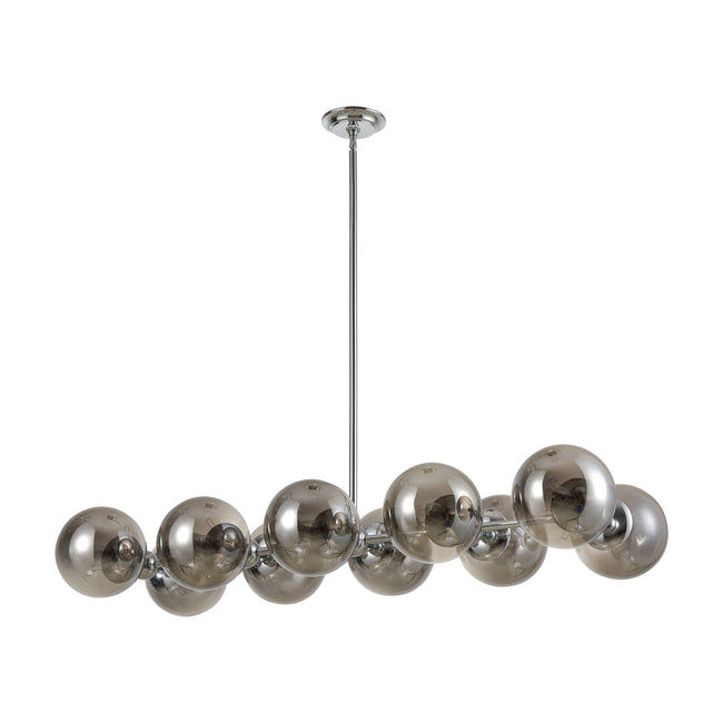 D4373 - Affinity 45'' Wide 10-Light Chandelier - Chrome