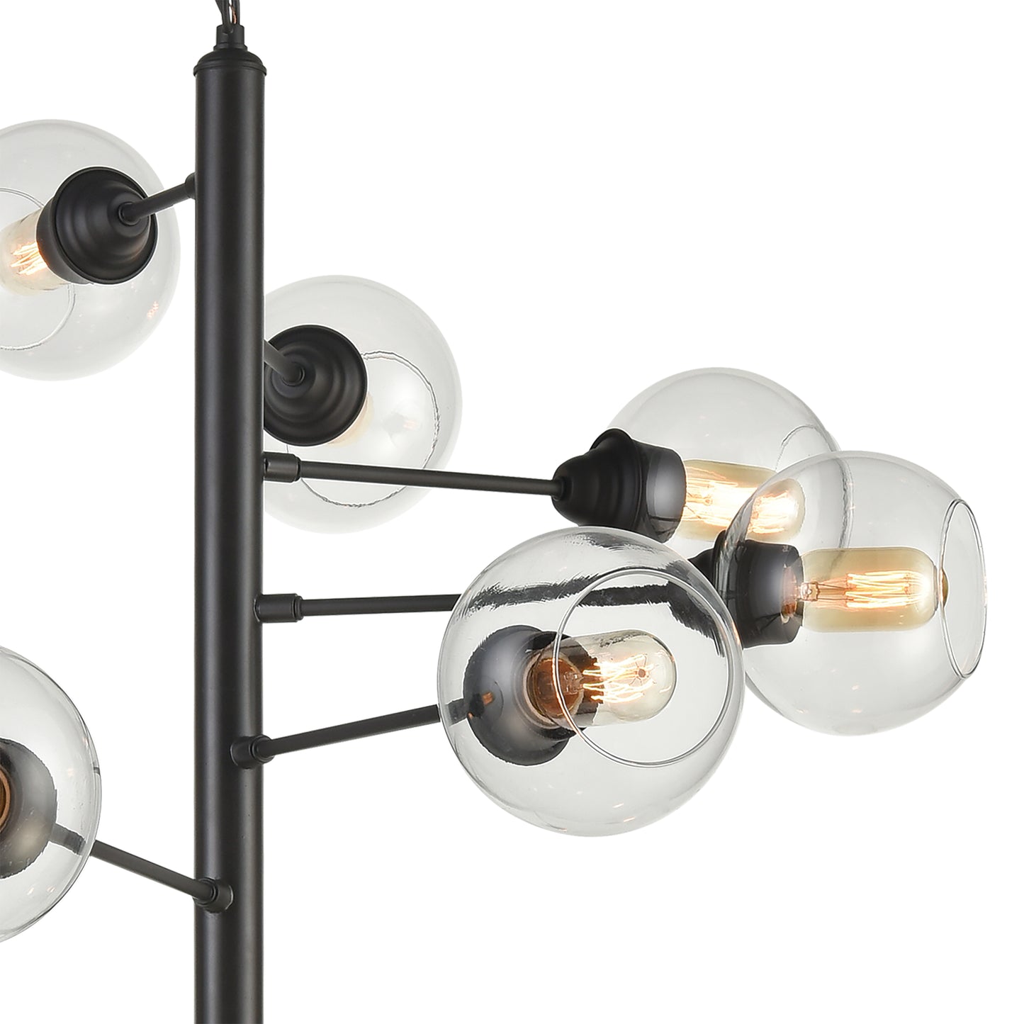 D4446 - Composition 38.75'' Wide 15-Light Chandelier - Oil Rubbed Bronze