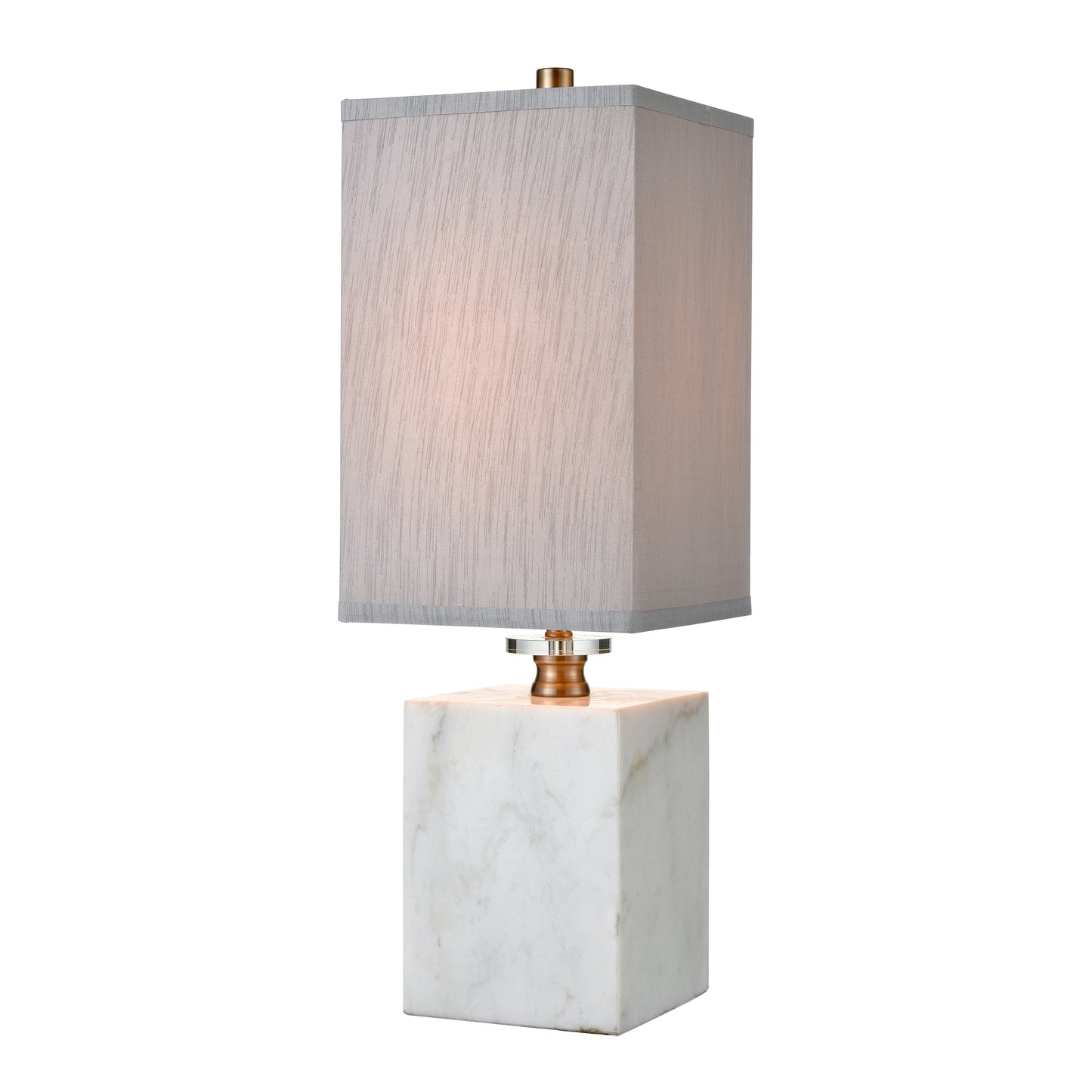 D4491 - Stand 24'' High 1-Light Table Lamp - Clear