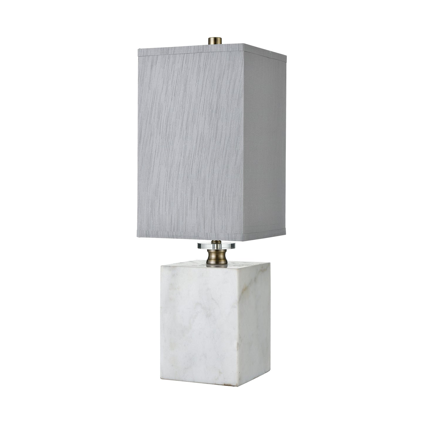 D4491 - Stand 24'' High 1-Light Table Lamp - Clear