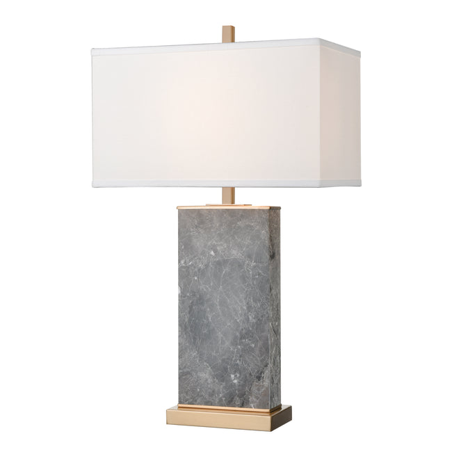 D4507 - Archean 30'' High 1-Light Table Lamp - Gray Marble