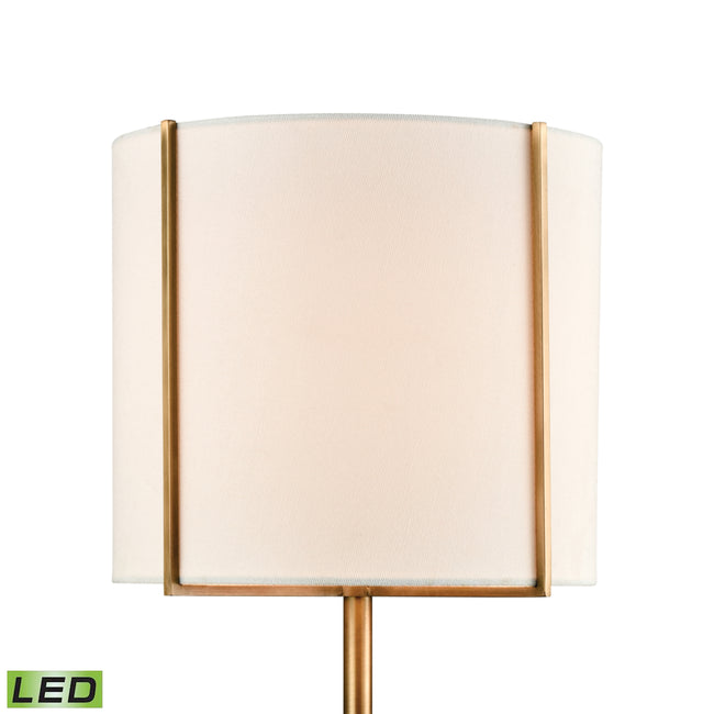 D4551-LED - Trussed 25'' High 1-Light Buffet Lamp - Includes LED Bulb