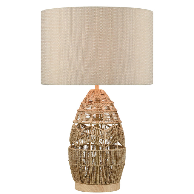 D4553 - Husk 25'' High 1-Light Table Lamp - Natural