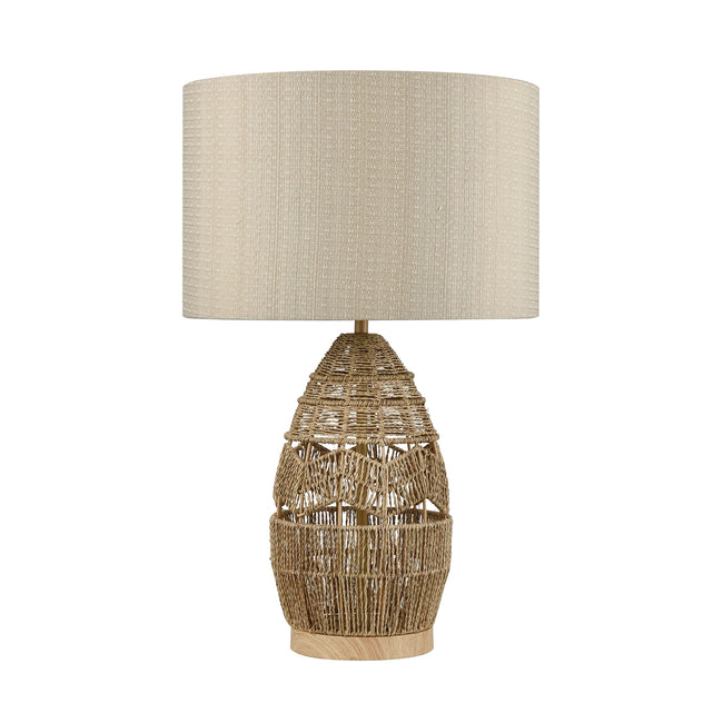 D4553 - Husk 25'' High 1-Light Table Lamp - Natural