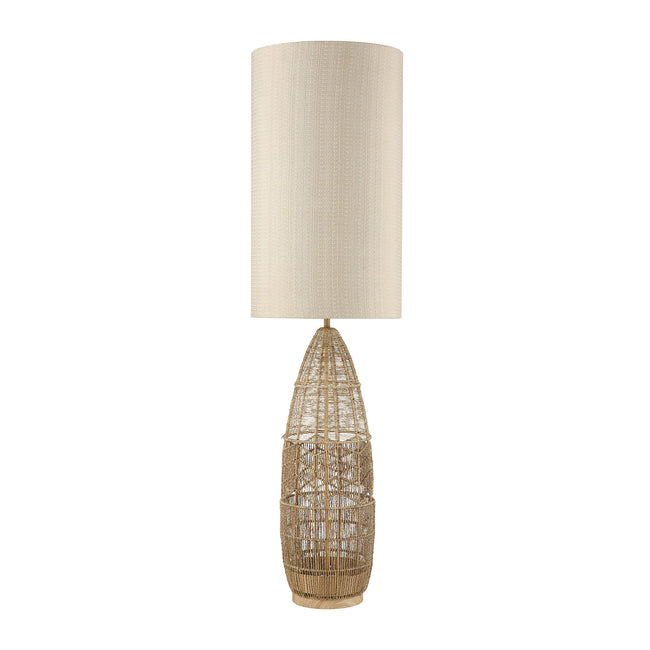 D4554 - Husk 55'' High 1-Light Floor Lamp - Natural