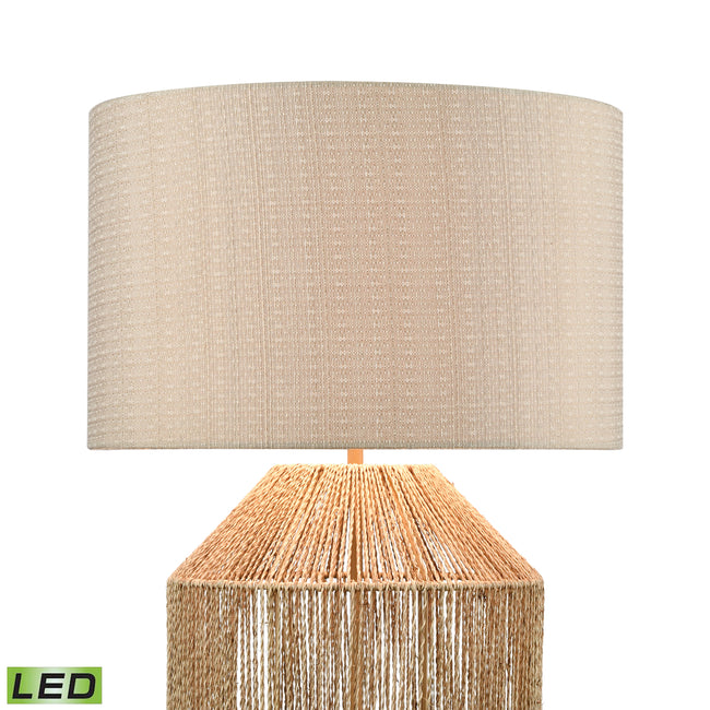 D4555-LED - Corsair 24'' High 1-Light Table Lamp - Brass - Includes LED Bulb