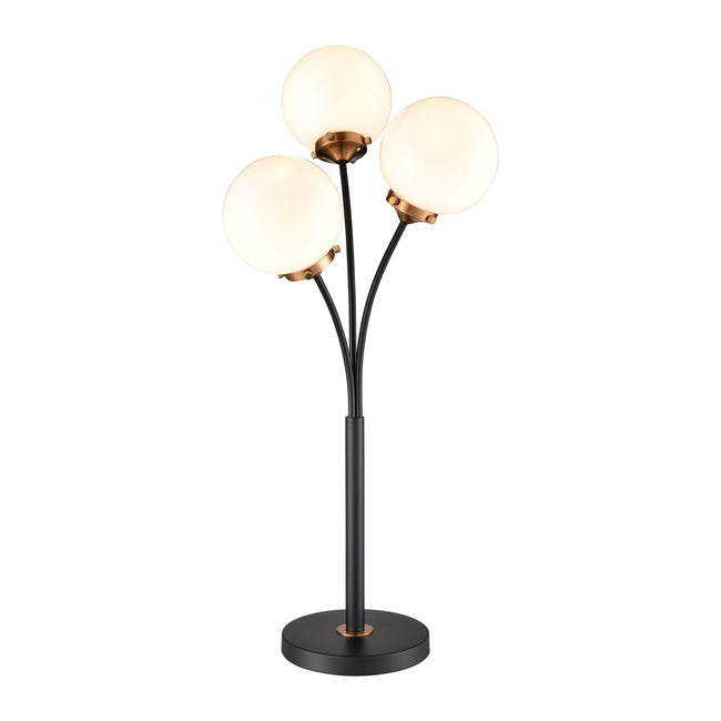 D4582 - Boudreaux 32'' High 3-Light Table Lamp - Matte Black