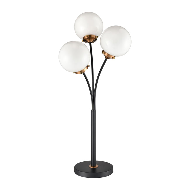 D4582 - Boudreaux 32'' High 3-Light Table Lamp - Matte Black