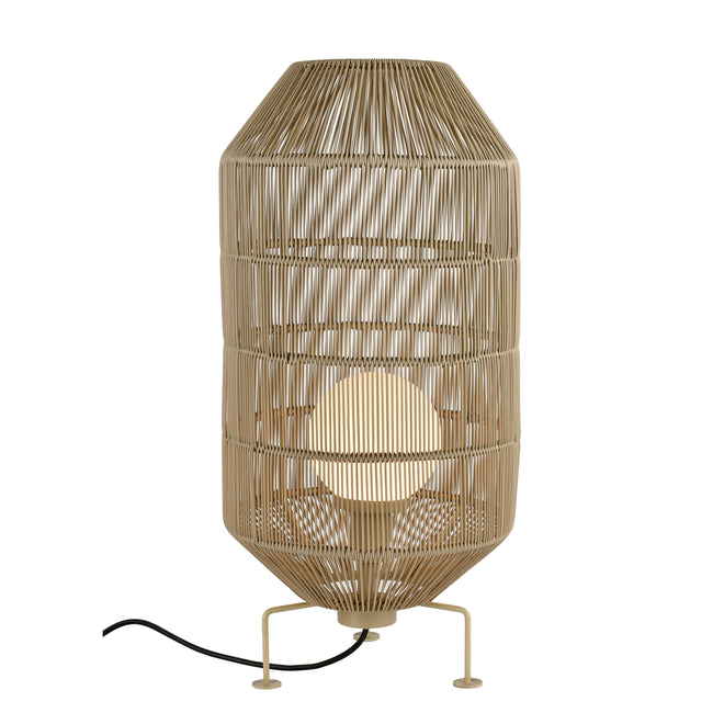 D4622 - Corsica 32'' High 1-Light Outdoor Floor Lamp - Beige