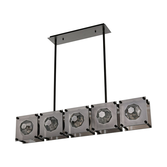 D4651 - Brilliance 43'' Wide 5-Light Linear Chandelier - Oil Rubbed Bronze