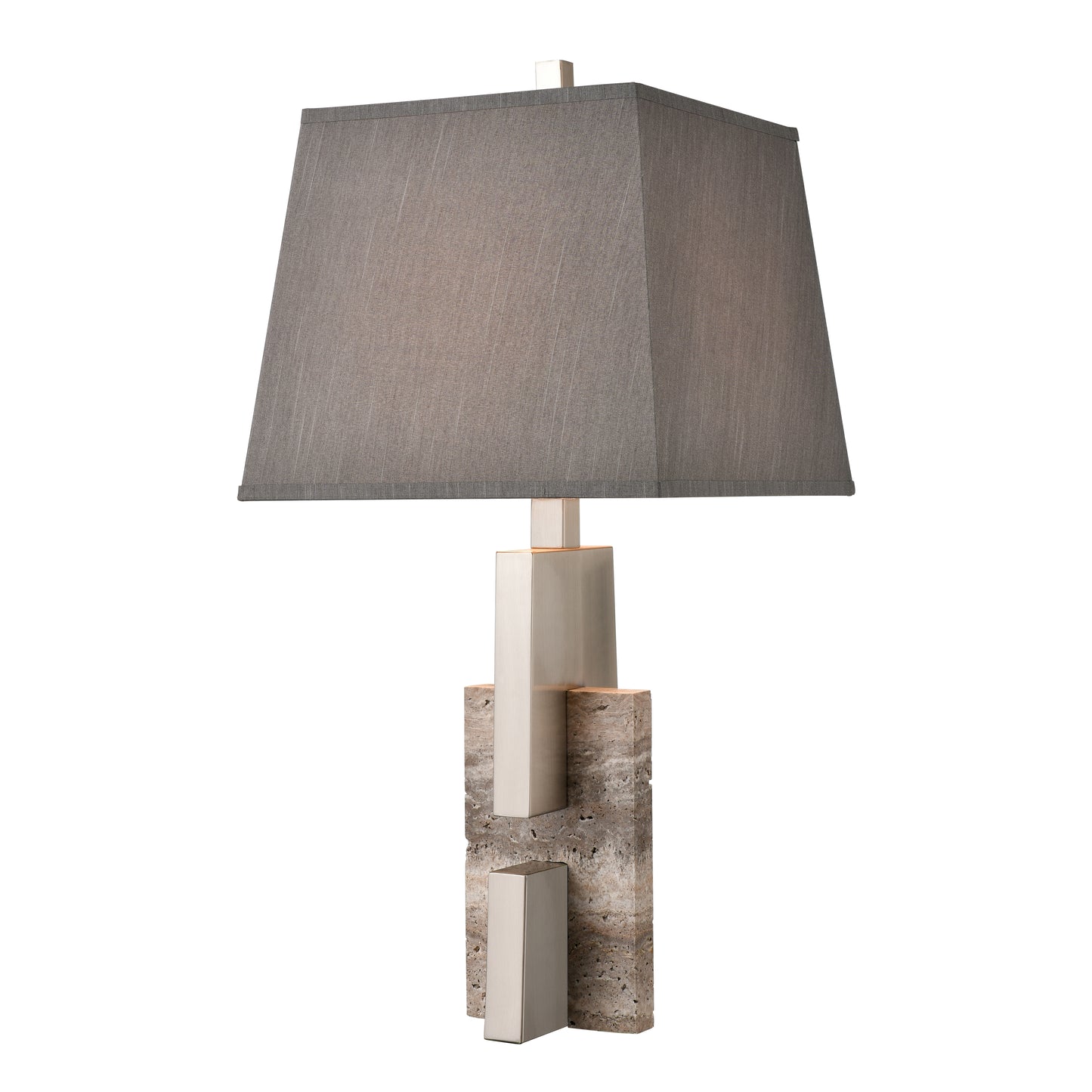 D4668 - Rochester 32'' High 1-Light Table Lamp - Brushed Nickel