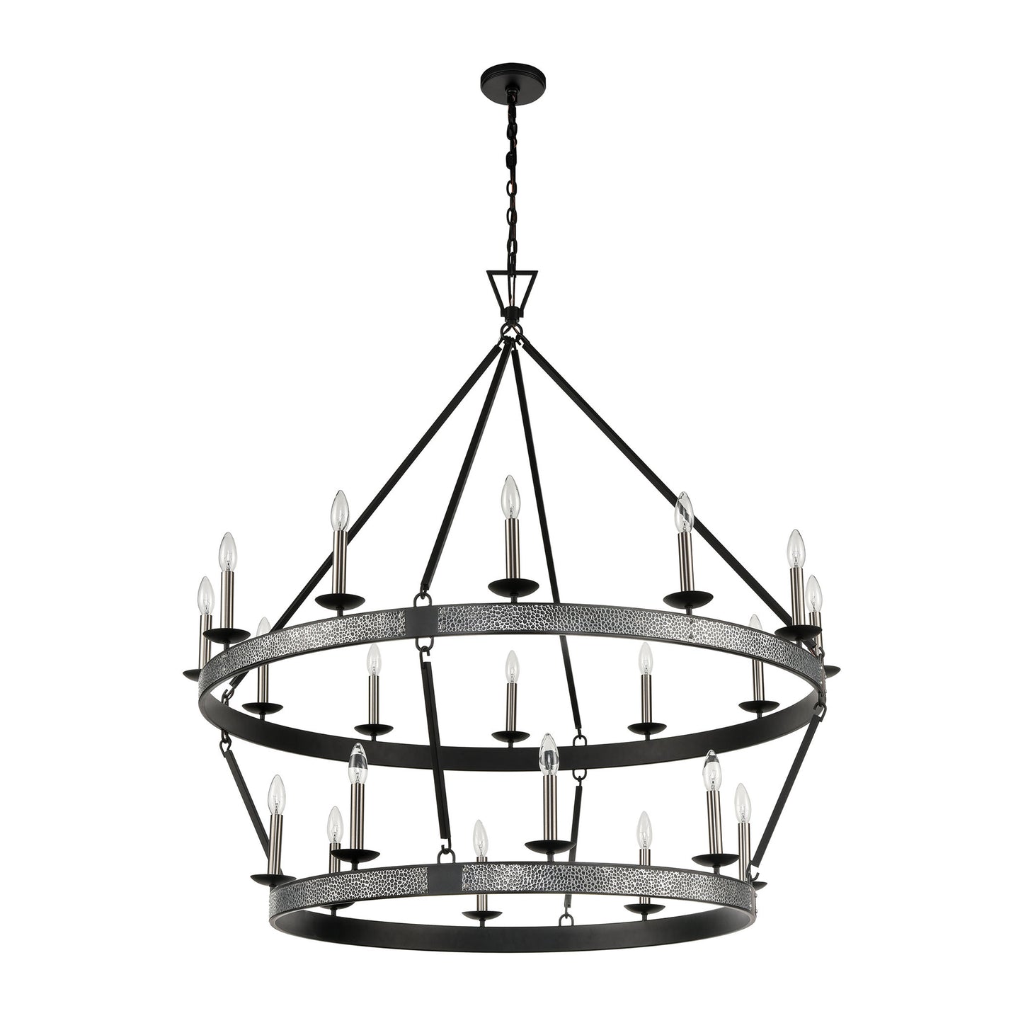 D4678 - Impression 47'' Wide 20-Light Chandelier - Oil Rubbed Bronze