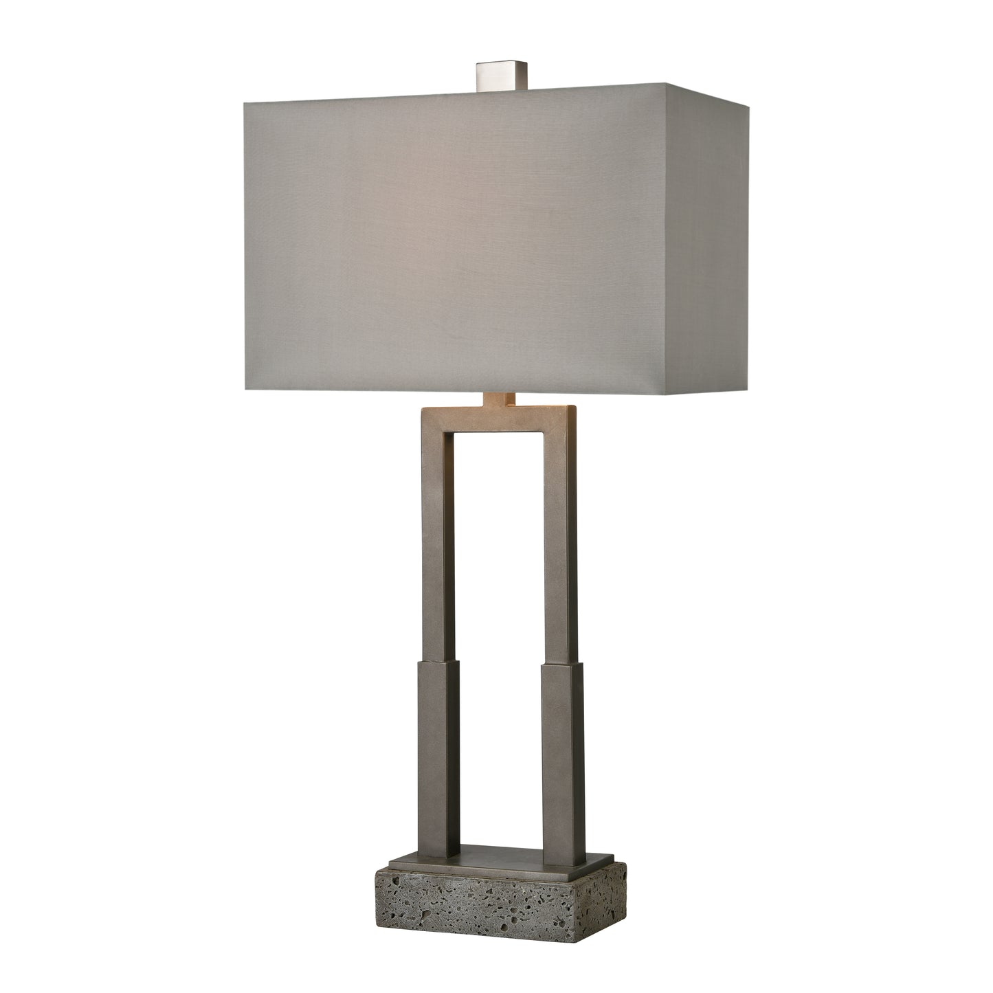 D4687 - Courier 32'' High 1-Light Table Lamp - Pewter