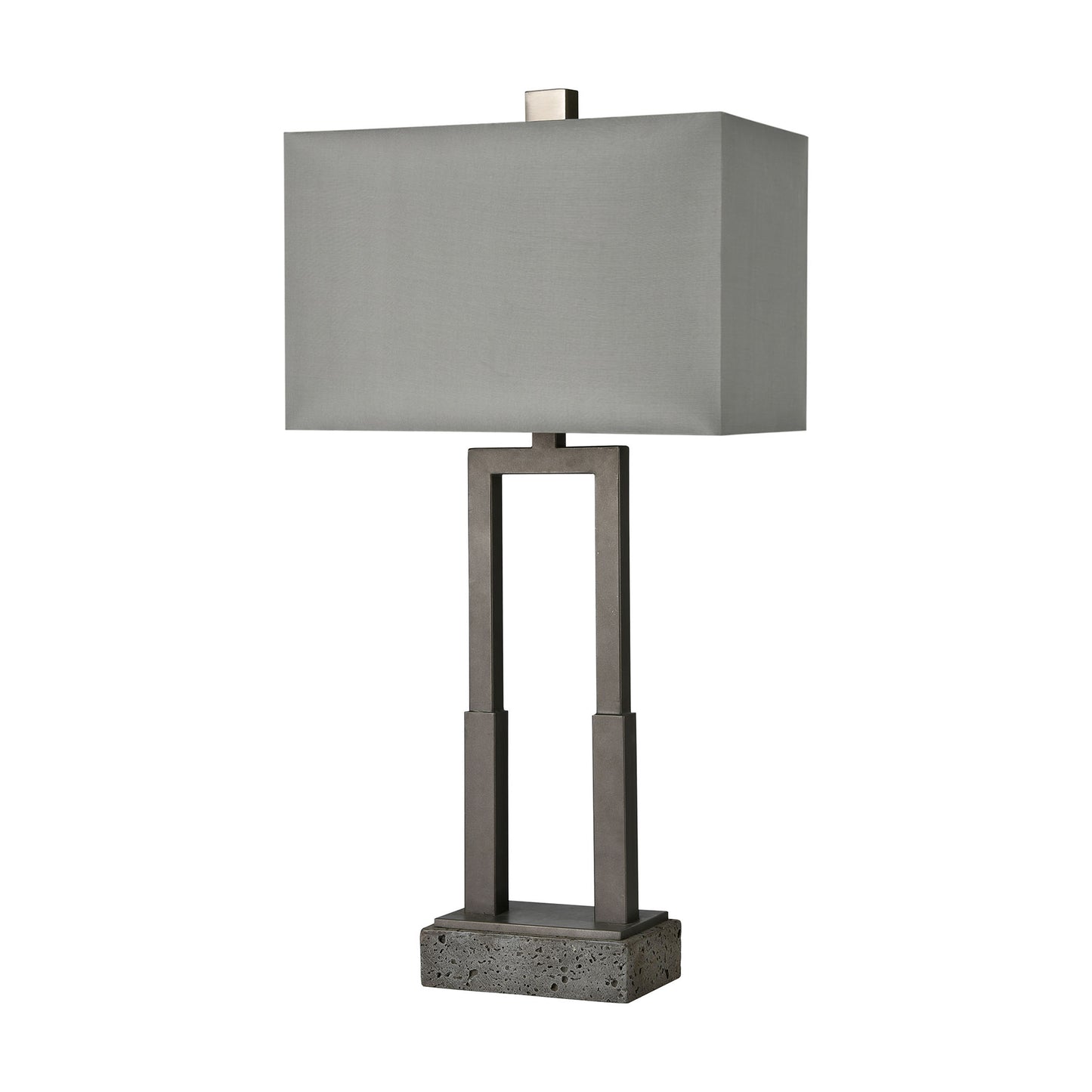 D4687 - Courier 32'' High 1-Light Table Lamp - Pewter