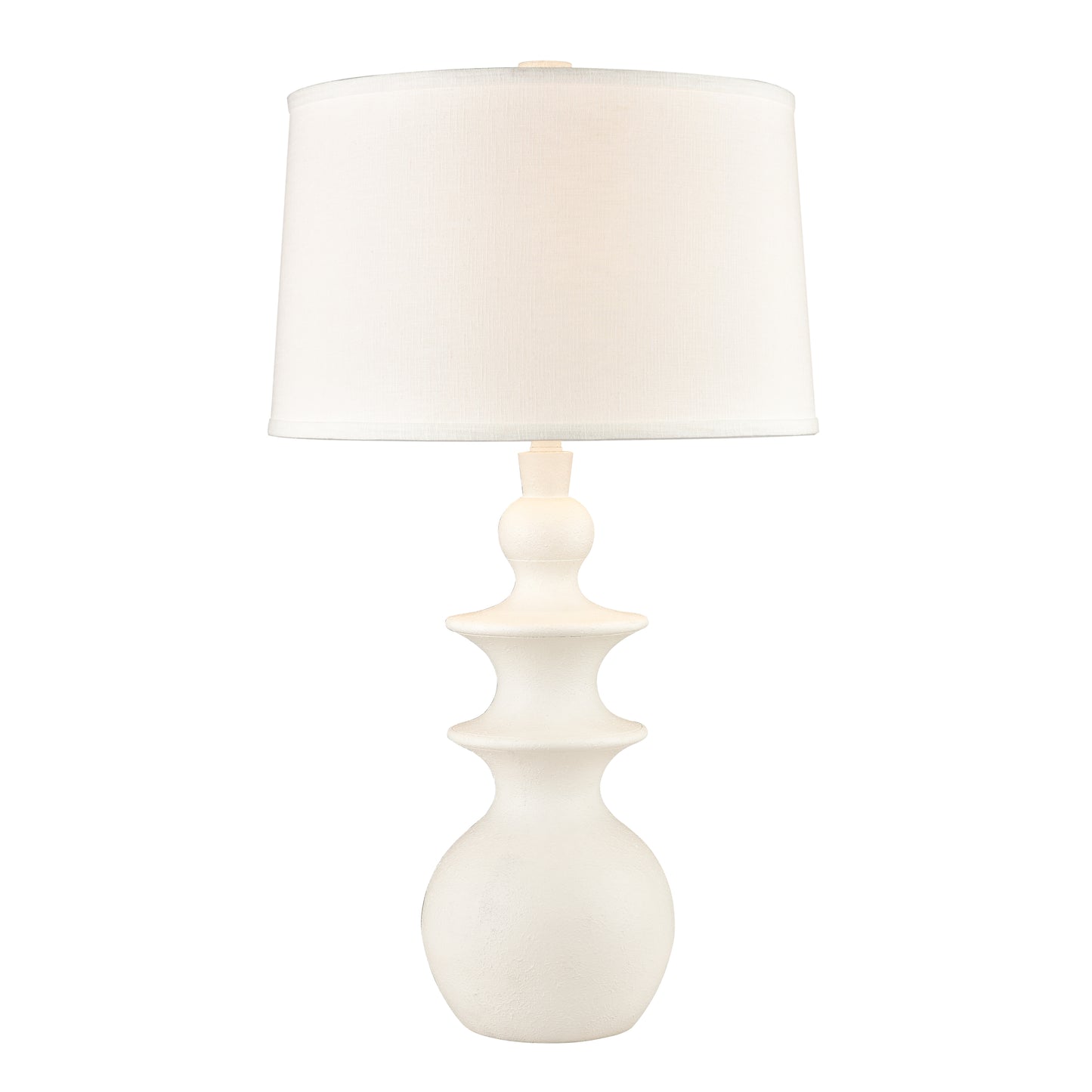 D4694 - Depiction 32'' High 1-Light Table Lamp - Matte White