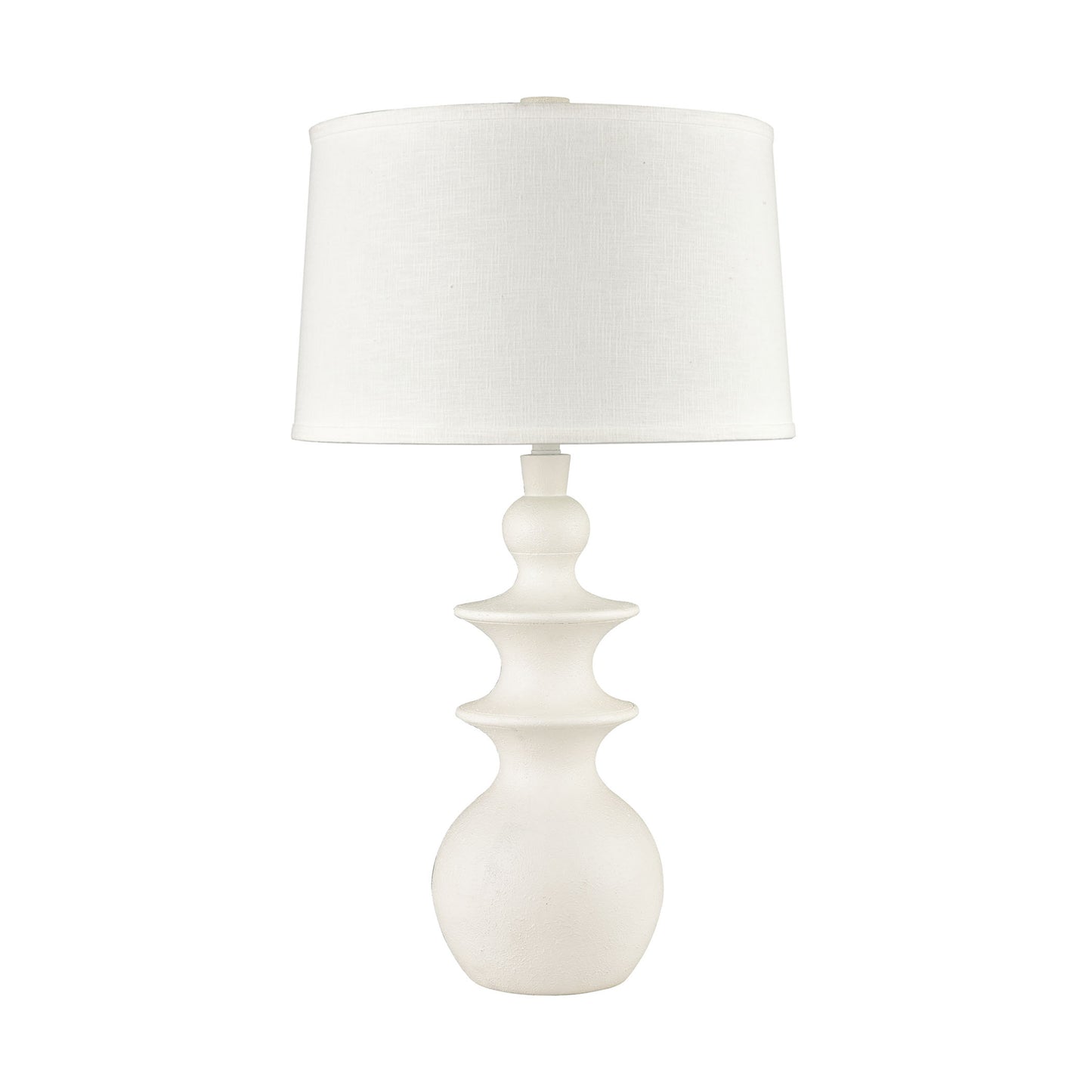 D4694 - Depiction 32'' High 1-Light Table Lamp - Matte White