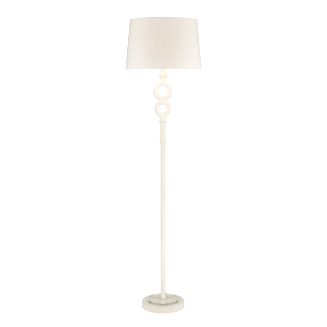 D4698 - Hammered Home 67'' High 1-Light Floor Lamp - Matte White