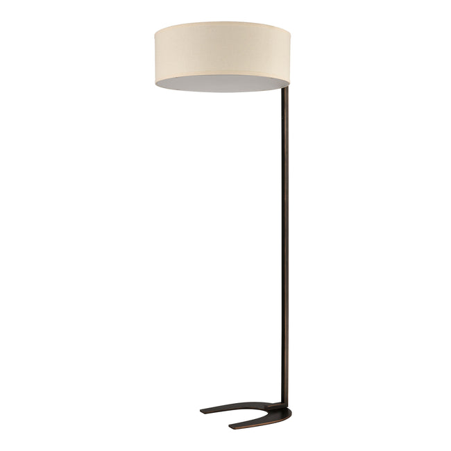 D4700 - Pilot 65'' High 2-Light Floor Lamp - Bronze