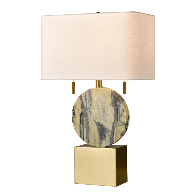 D4705 - Carrin 26'' High 2-Light Table Lamp - Honey Brass