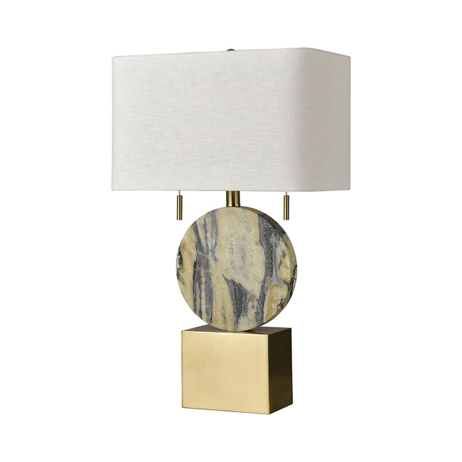 D4705 - Carrin 26'' High 2-Light Table Lamp - Honey Brass