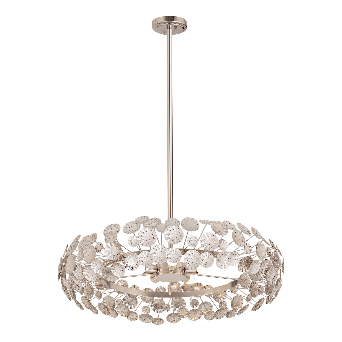 D4722 - Camora 37'' Wide 5-Light Pendant - Nickel