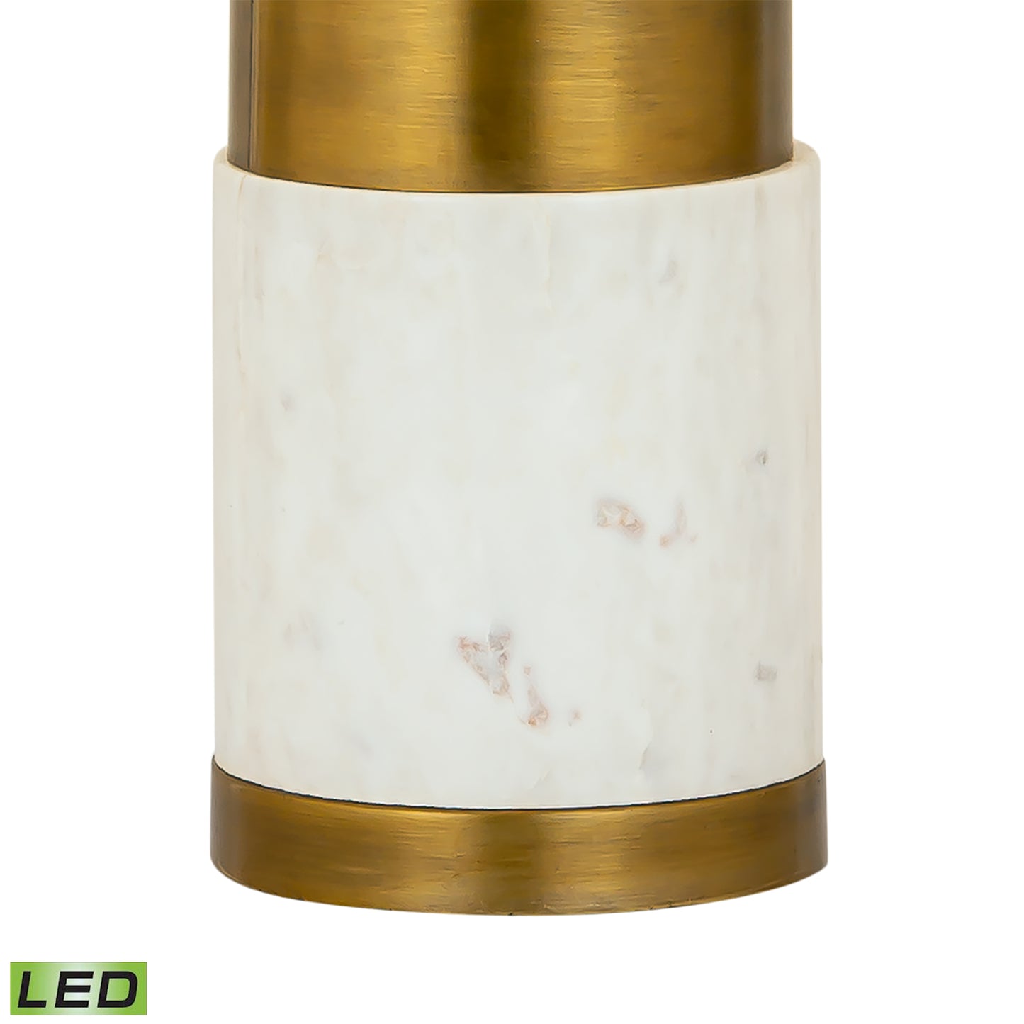 D4729-LED - Jansen 27'' High 1-Light Table Lamp - Aged Brass - Includes LED Bulb