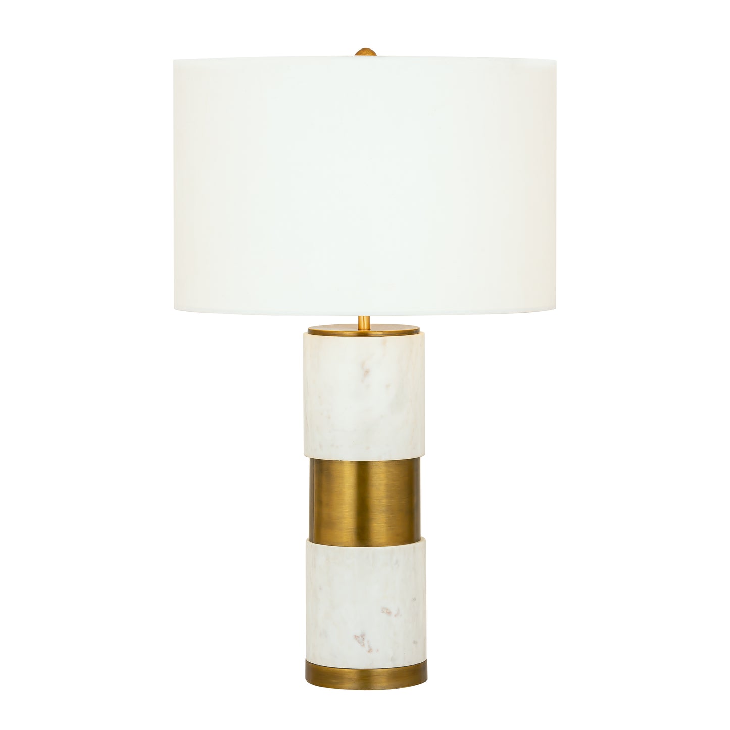 D4729 - Jansen 27'' High 1-Light Table Lamp - Aged Brass