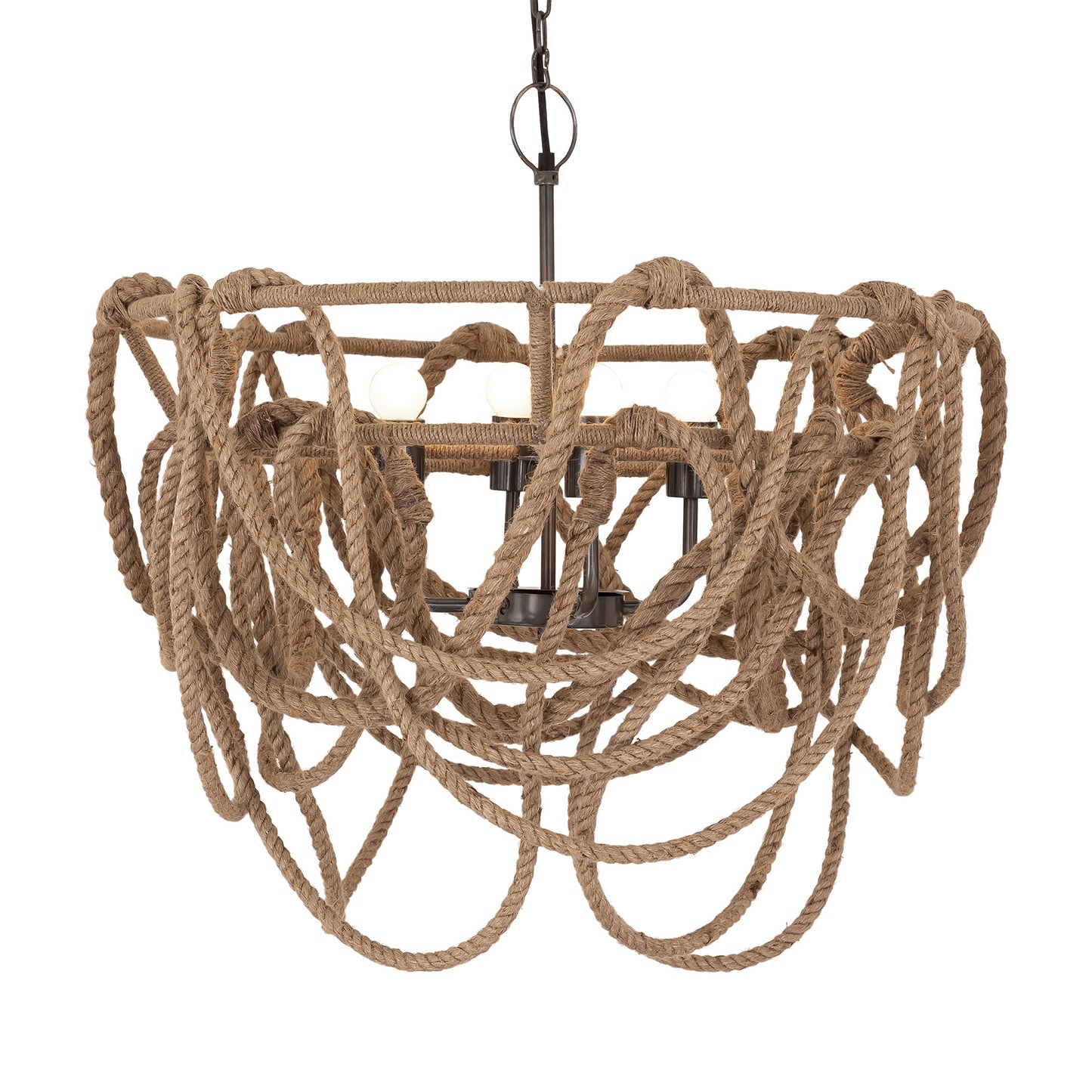 D4734 - Macon 26'' Wide 4-Light Pendant - Natural