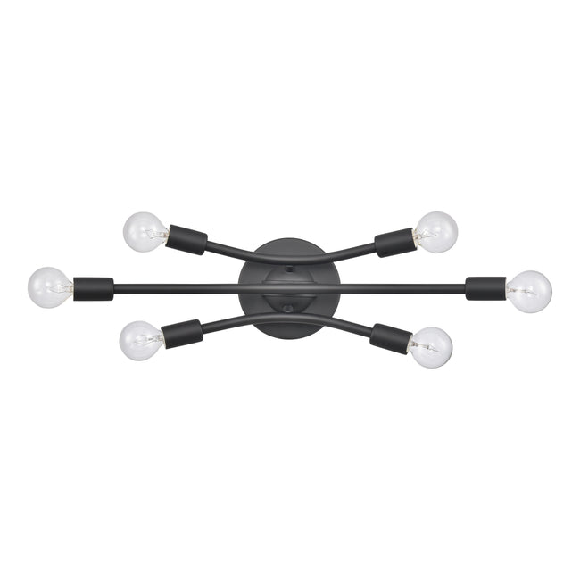 EC89265/6 - Xavier 19.75'' Wide 6-Light Vanity Light - Matte Black