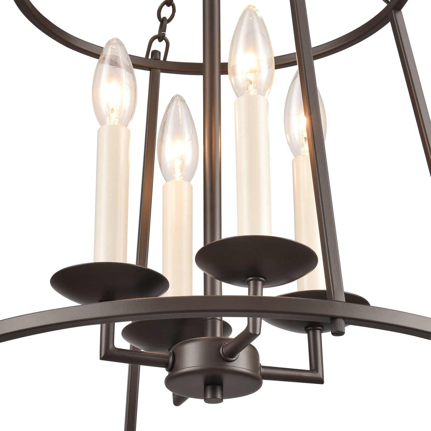 EC89694/4 - Joanie 17.25'' Wide 4-Light Pendant - Old Bronze