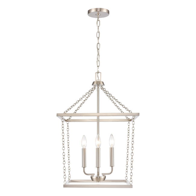 EC89814/4 - Emmett 17'' Wide 4-Light Pendant - Brushed Nickel