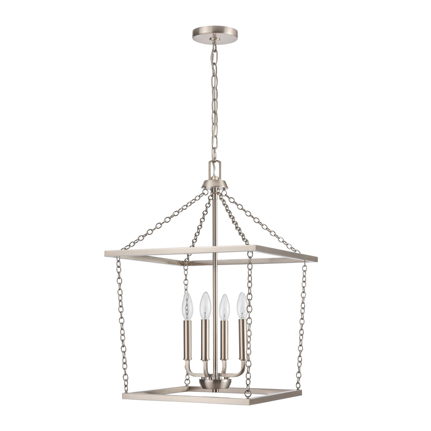 EC89814/4 - Emmett 17'' Wide 4-Light Pendant - Brushed Nickel