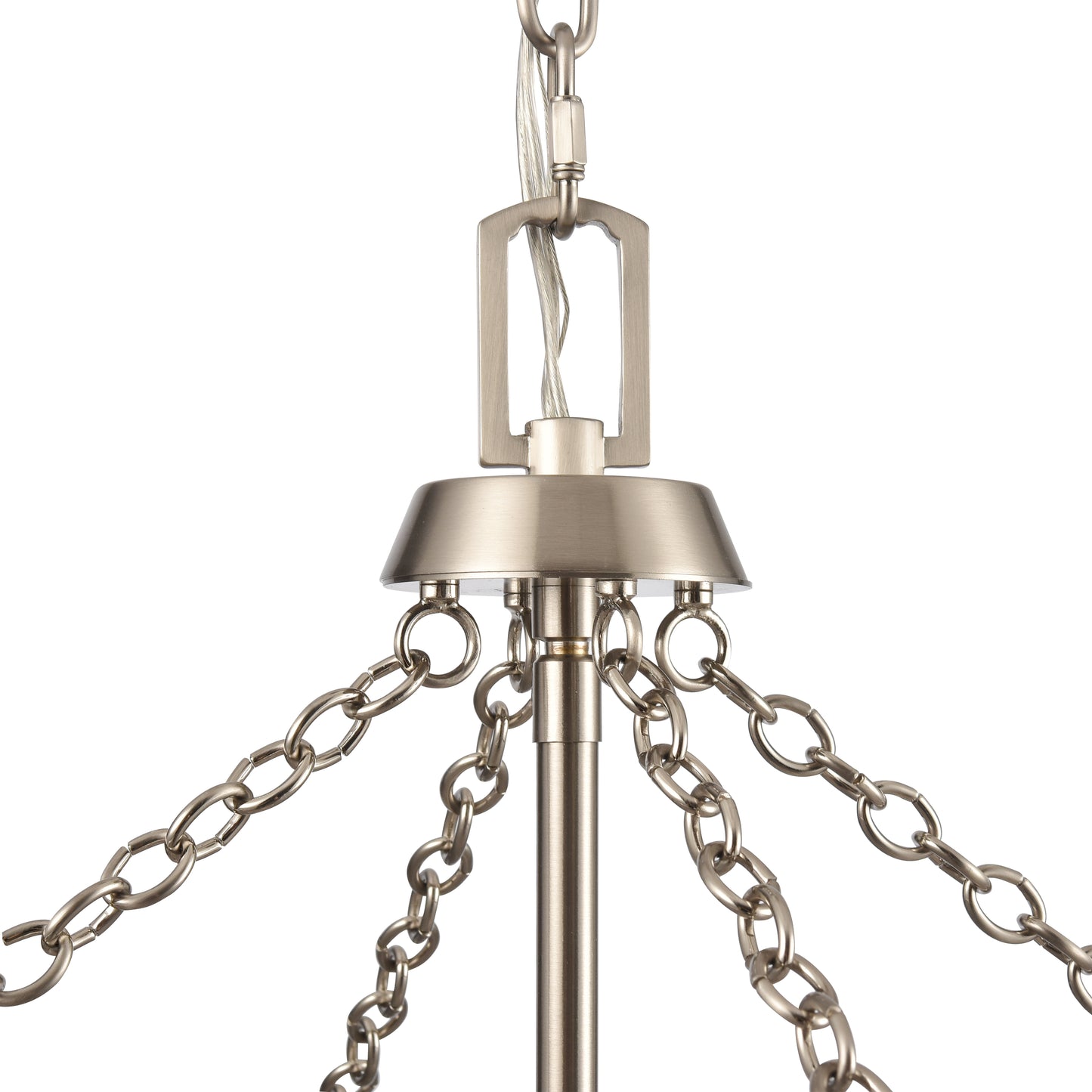 EC89814/4 - Emmett 17'' Wide 4-Light Pendant - Brushed Nickel