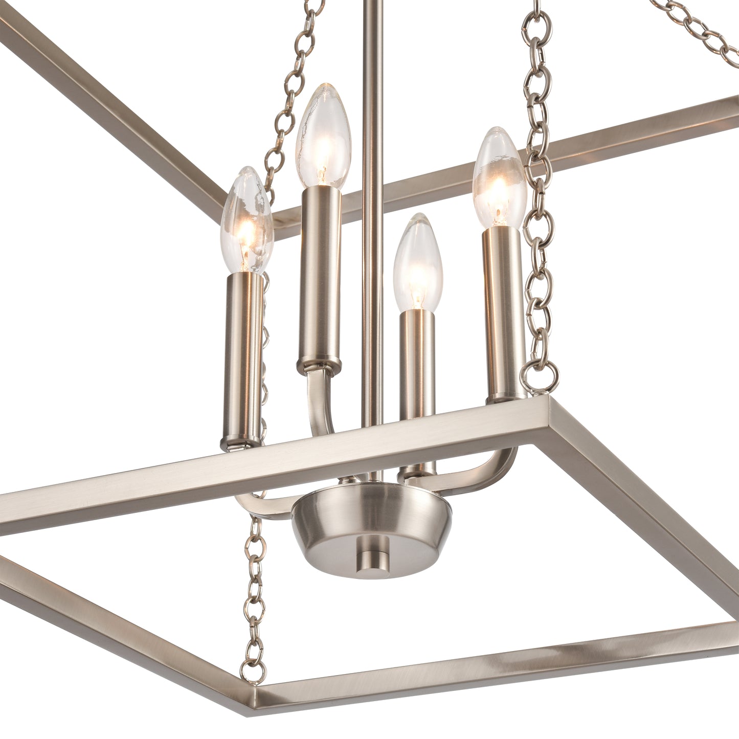 EC89814/4 - Emmett 17'' Wide 4-Light Pendant - Brushed Nickel