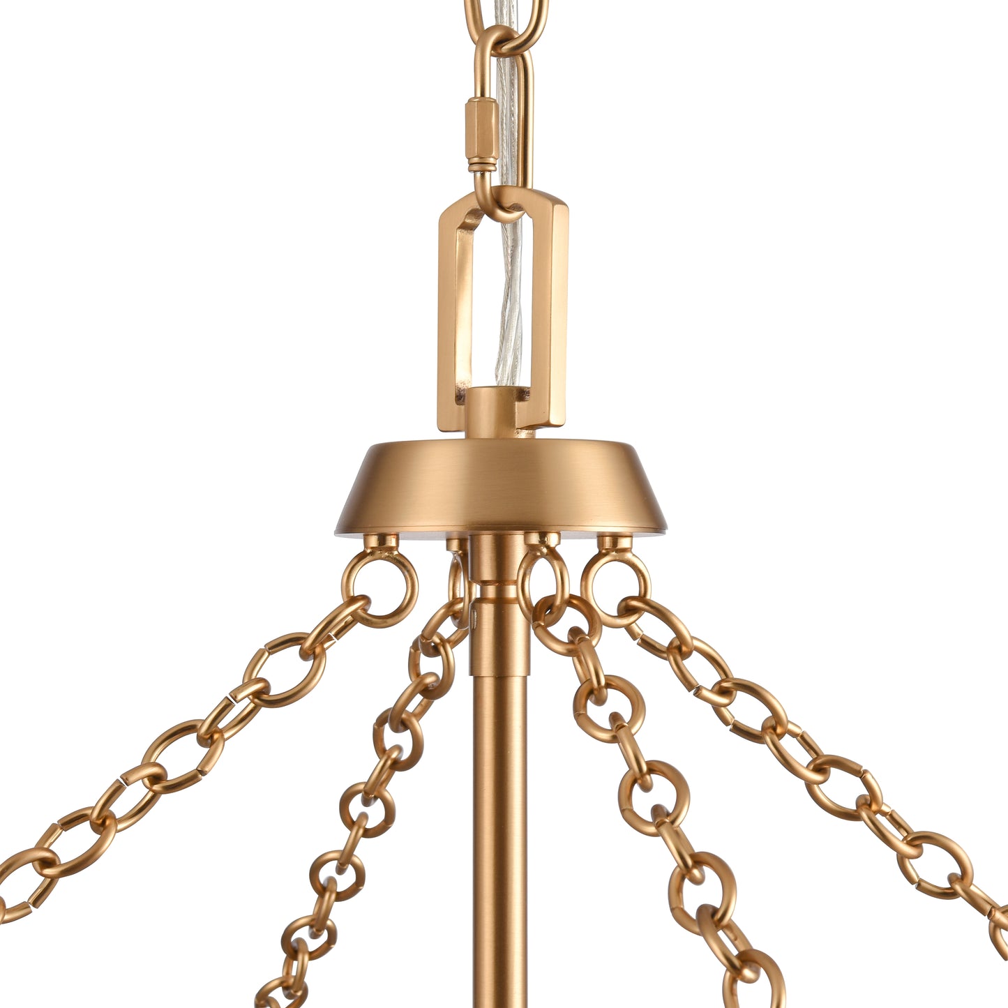 EC89824/4 - Emmett 17'' Wide 4-Light Pendant - Brushed Gold