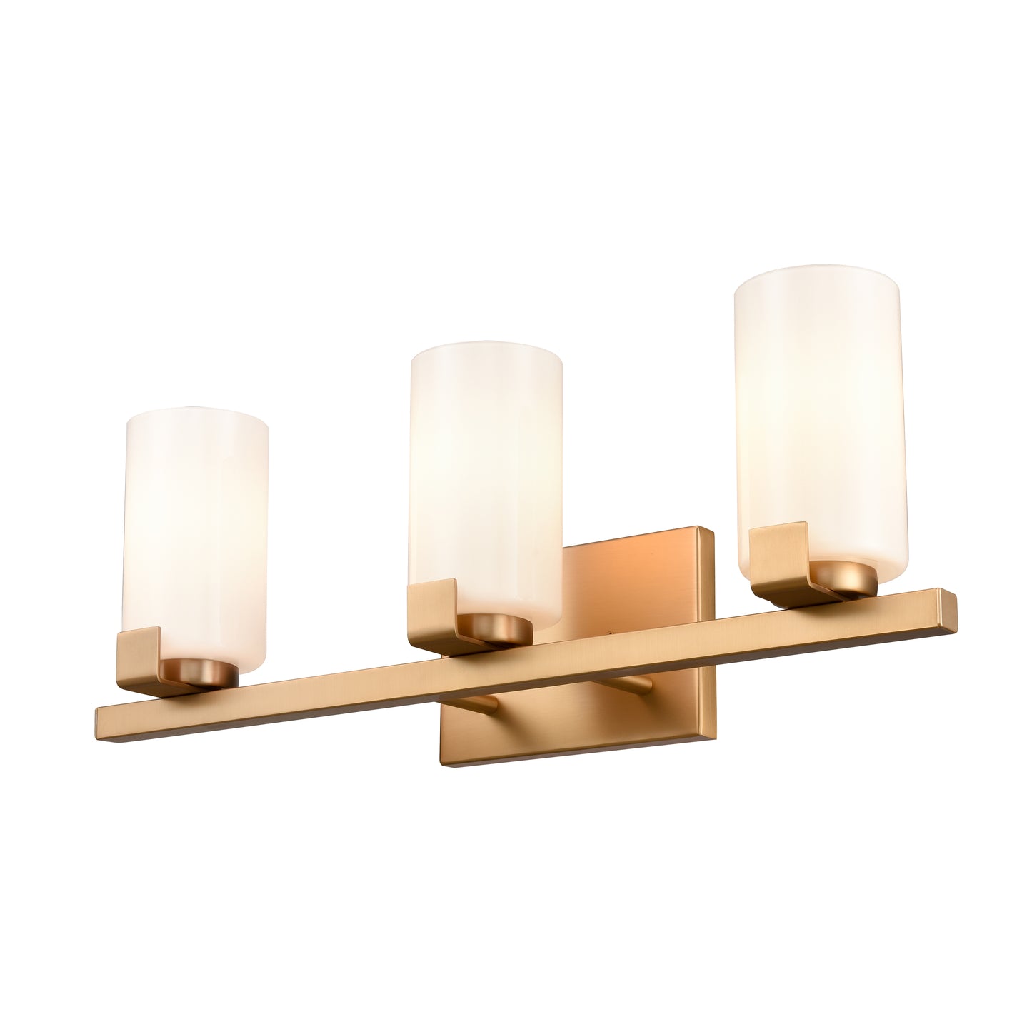 EC89924/3 - Dressler 22'' Wide 3-Light Vanity Light - Brushed Gold