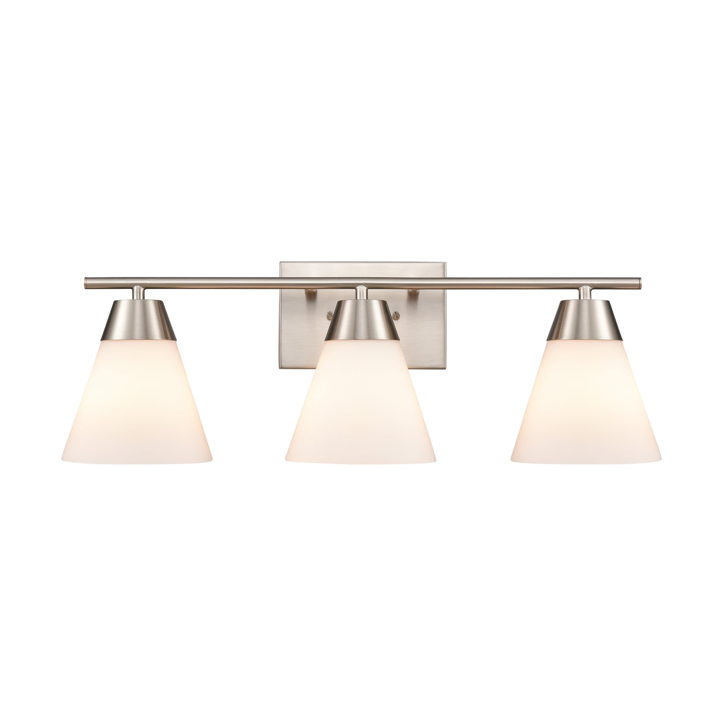 EC90024/3 - Vivica 24'' Wide 3-Light Vanity Light - Brushed Nickel