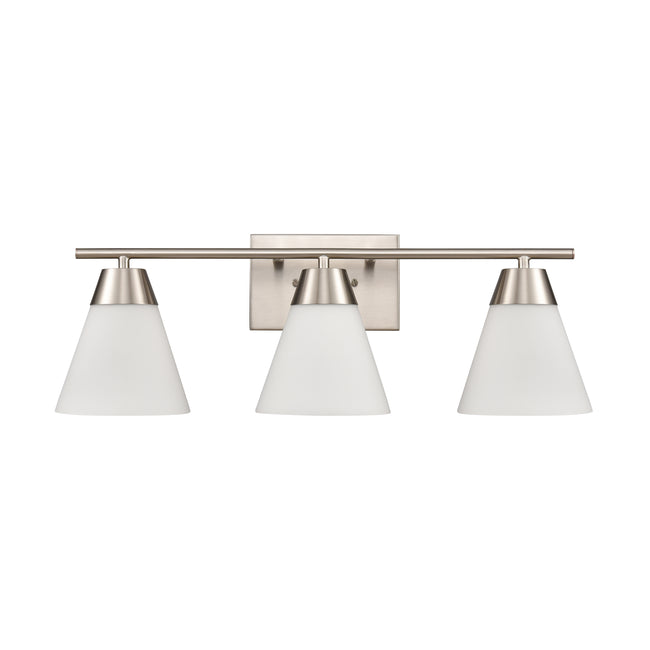 EC90024/3 - Vivica 24'' Wide 3-Light Vanity Light - Brushed Nickel