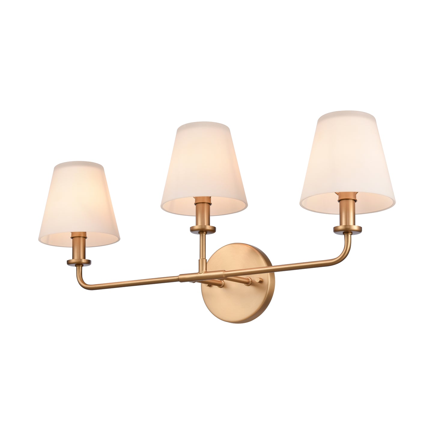 EC90054/3 - Minerva 24'' Wide 3-Light Vanity Light - Brushed Gold