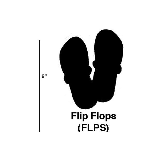 FLPS/S6 - Flip Flops Cookie Cutters (Set of 6)