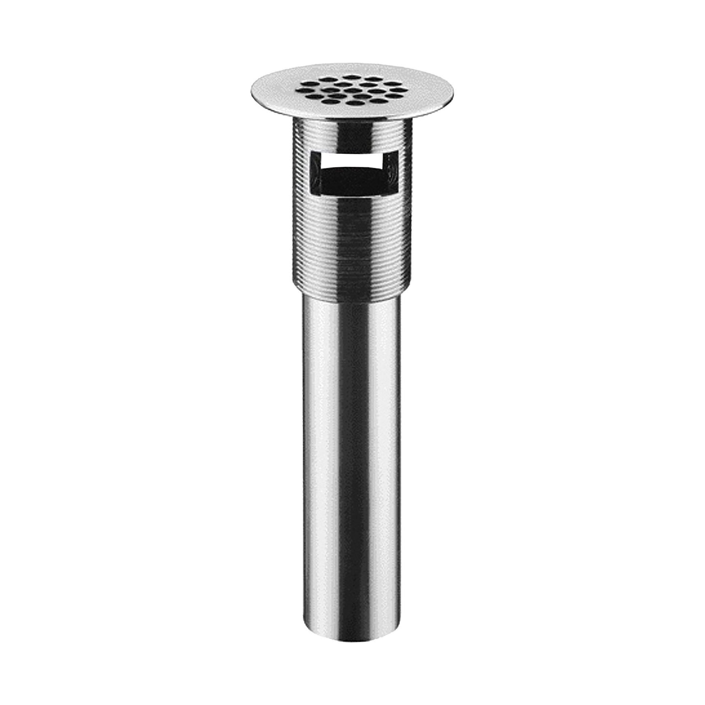 GS110BN - Grid Strainer with Overflow - Brushed Nickel