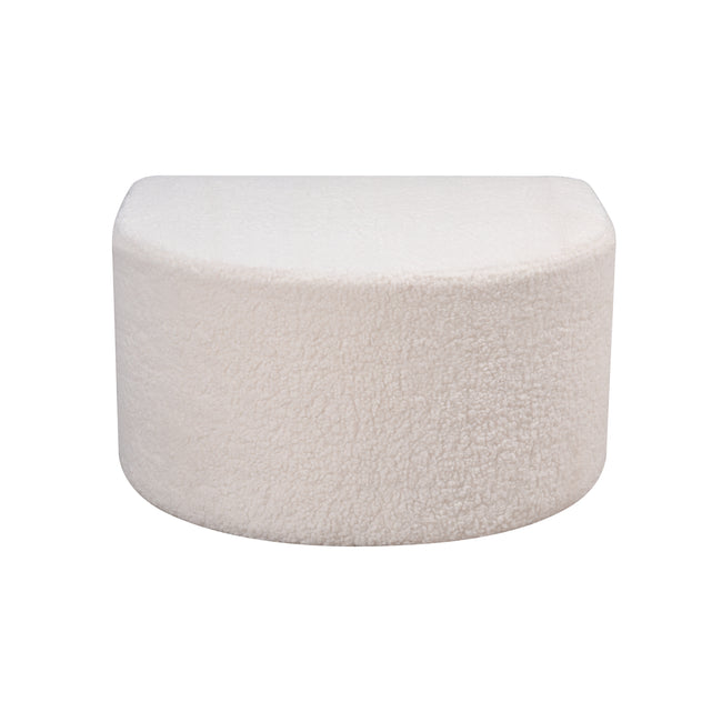 H0015-10819 - Keeler Pouf - White