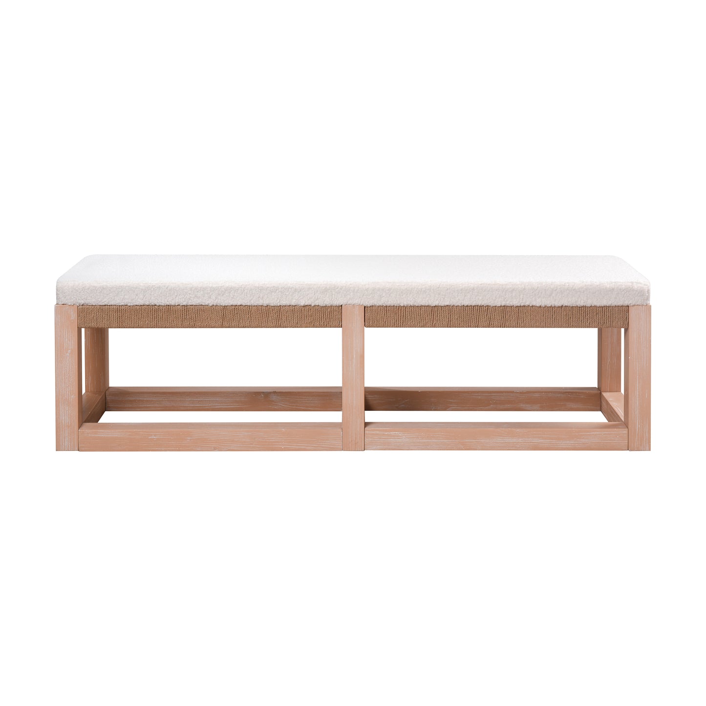 H0015-10822 - Latham Bench - Light Oak