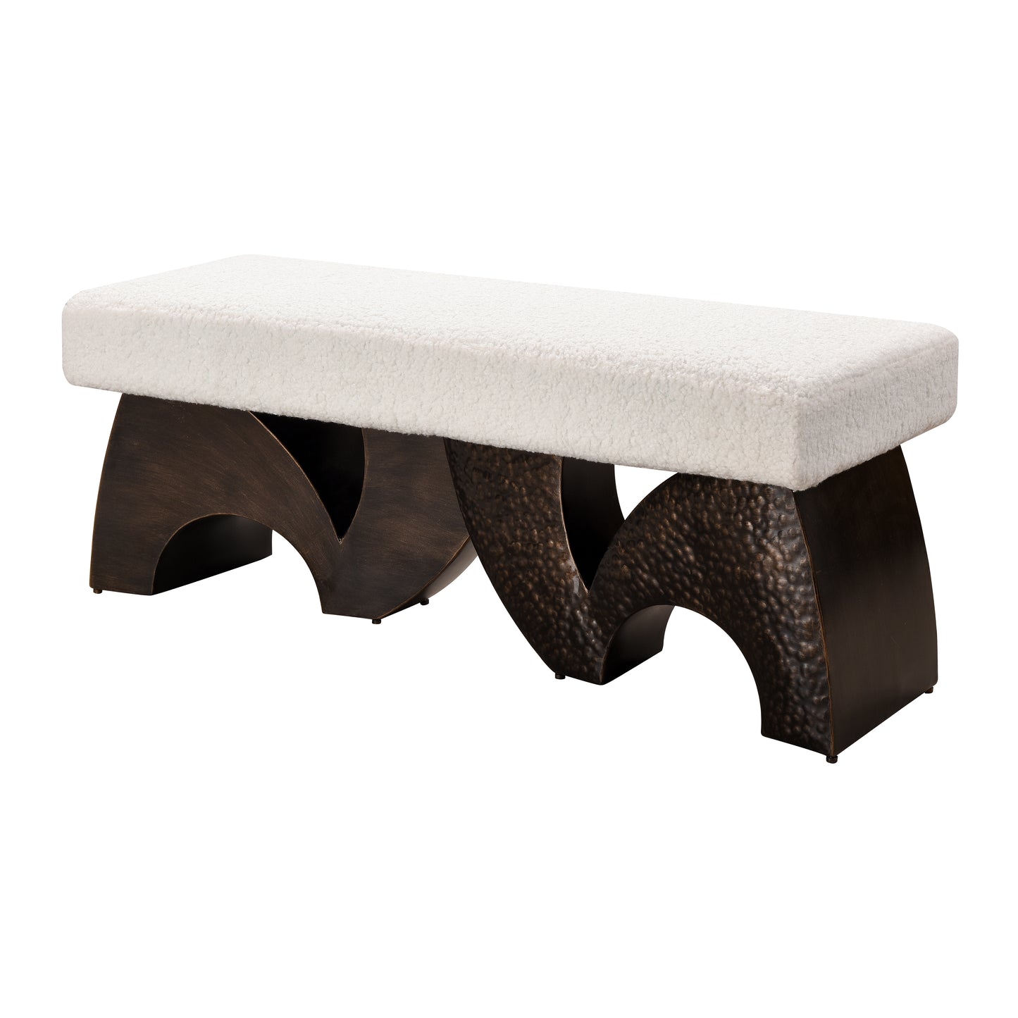 H0015-10828 - Timber Bench - Aged Bronze