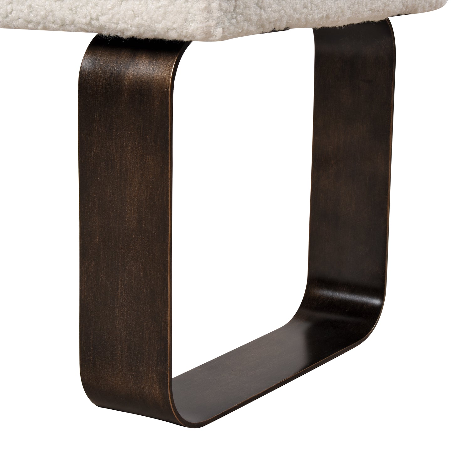 H0015-10829 - Sander Bench - Aged Bronze