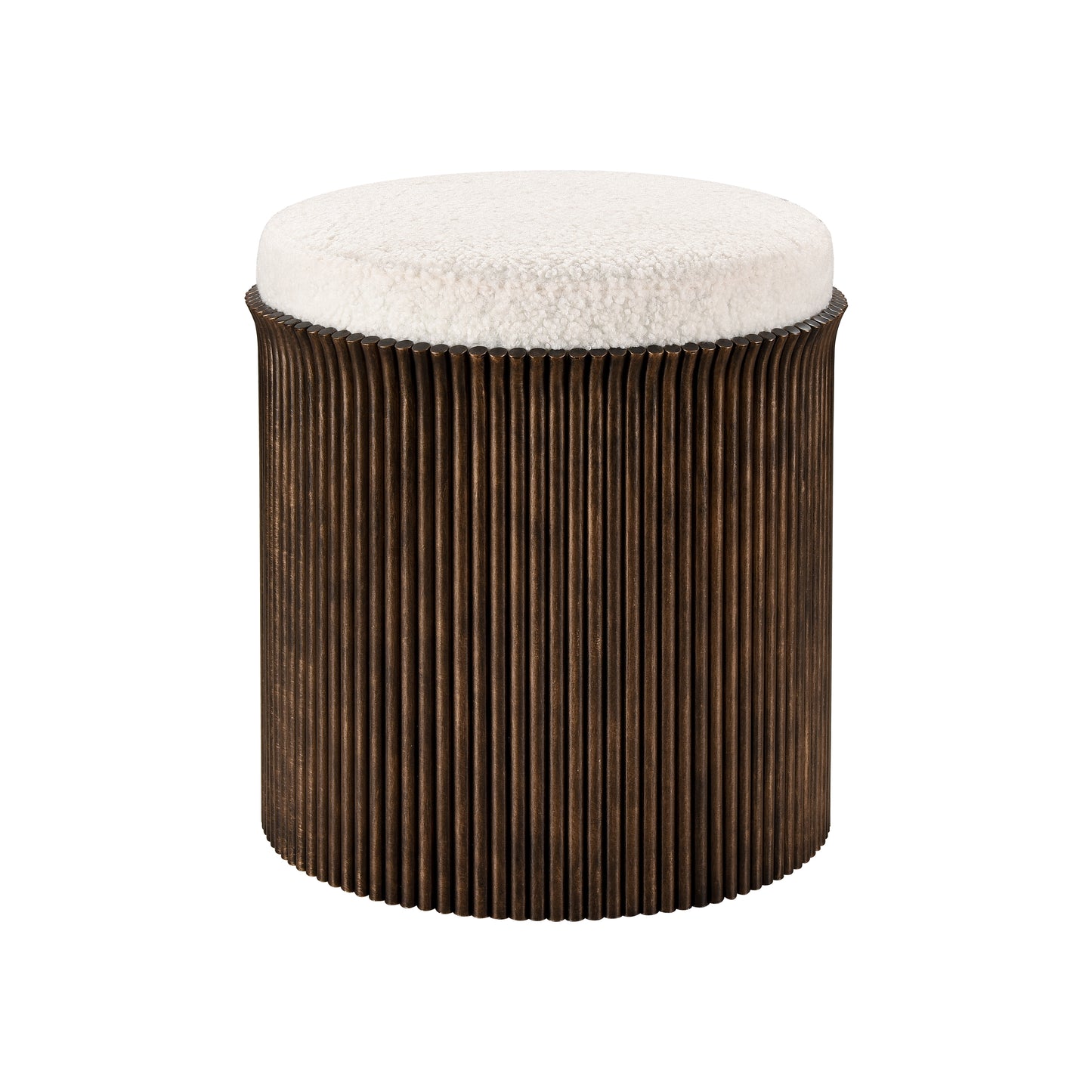 H0015-10830 - Daphne Stool - Aged Bronze