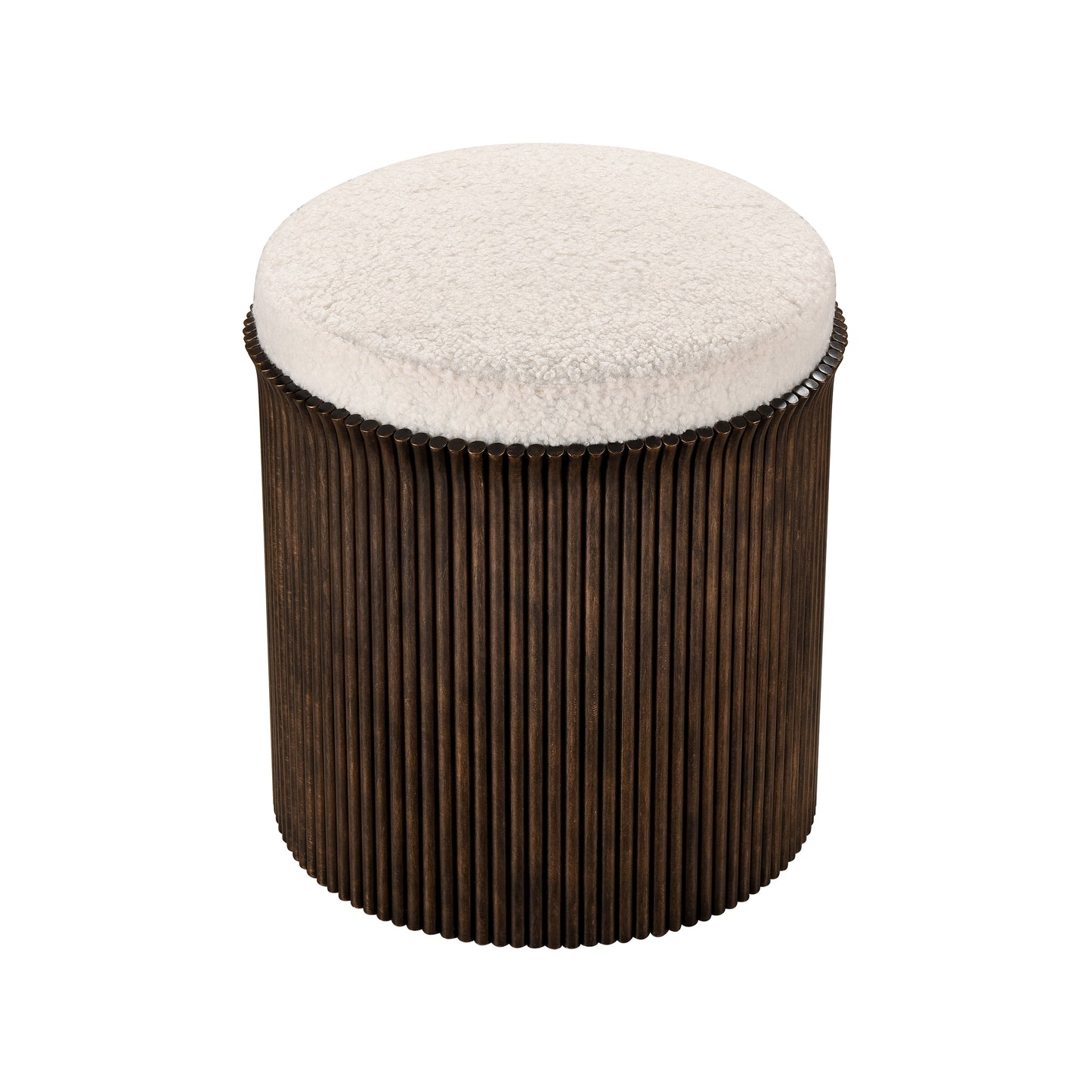 H0015-10830 - Daphne Stool - Aged Bronze