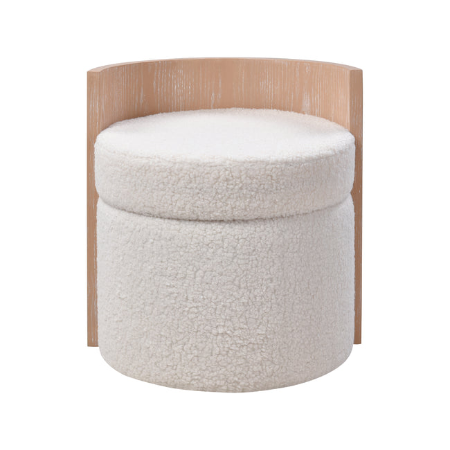 H0015-11010 - Pollard Stool - Light Oak